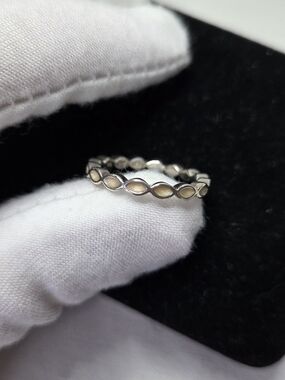 Pandora Sterling Silver Enamel Ring